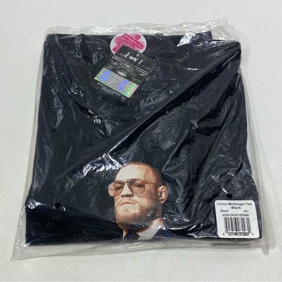NEW - Anti Social Social Club - Conor McGregor UFC Tee Shirt - Black - XL - Picture 5 of 6